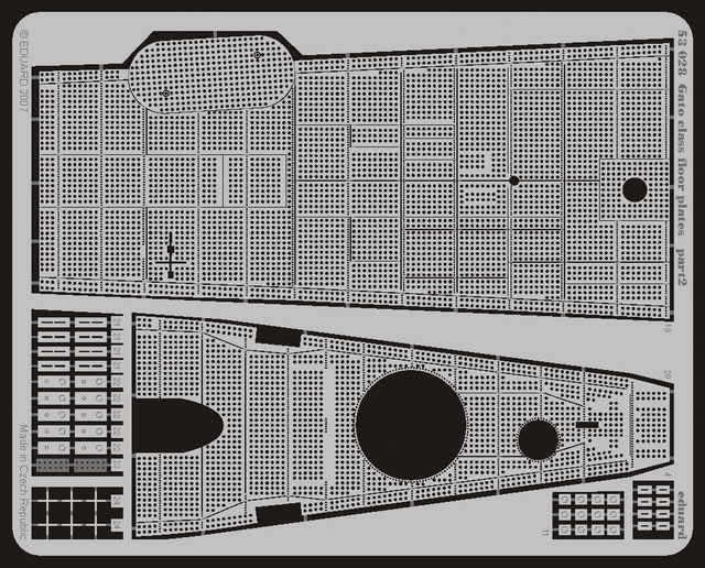 Eduard BIG5301 GATO CLASS SUBMARINE 1/72 REVELL – Bild 4