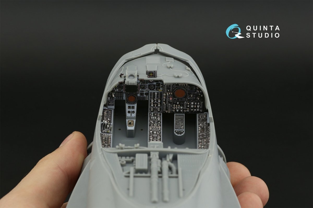 Quinta Studio QDS-32108 A-6A Intruder 3D-Printed &amp;amp; coloured Interior on decal paper (Trumpeter) (Small version) 1/32 – imagen 3
