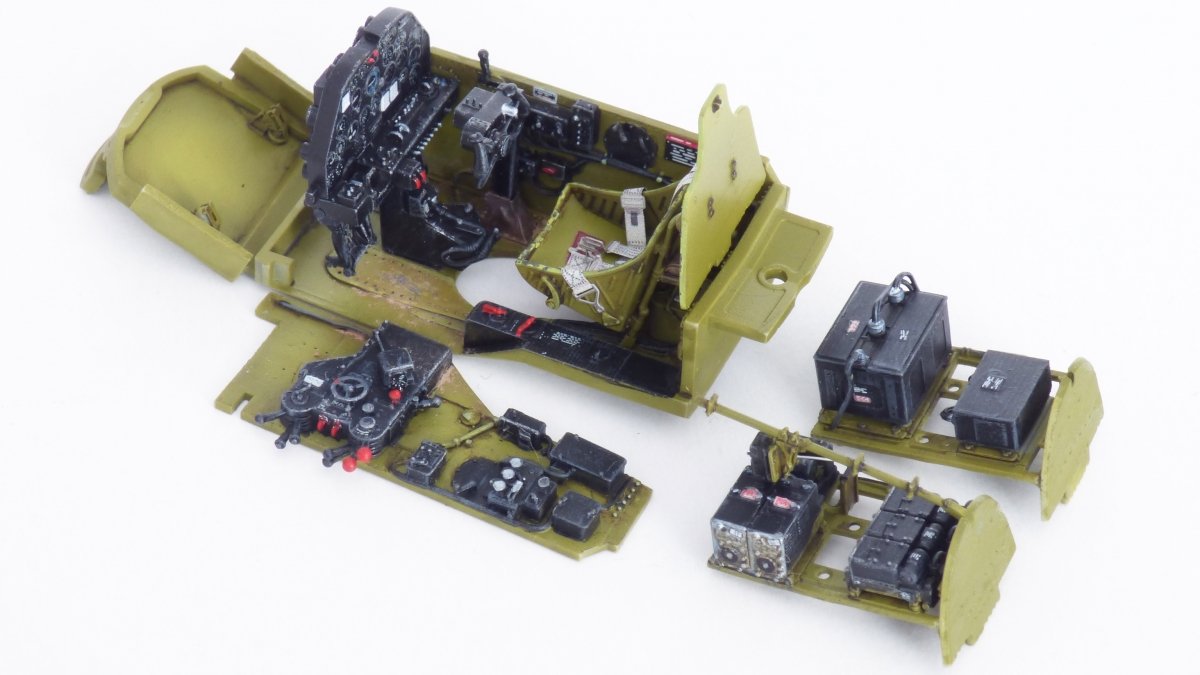 Maquette Eduard 648812 P-38J cockpit (impression Tamiya 1/48) – image 14