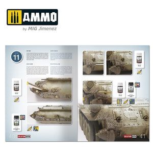 AMMO de Mig Jimenez 6603 SOLUTION BOOK 20 - Comment peindre les véhicules d&amp;#39;hiver soviétiques de la Seconde Guerre mondiale (anglais, espagnol, français, allemand) – image 5