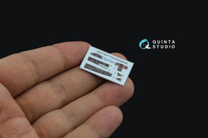Quinta Studio QD72105 F-104J 3D-Printed &amp;amp; coloured Interior on decal paper (Hasegawa) 1/72 – immagine 6