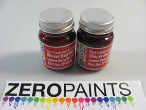 Zero Paints ZP-1239-180/A Lancia Delta HF Integrale Evo -Winner Red (Pearlescent) - Paints 2x30ml