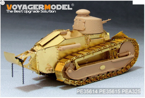 Voyager Model PE35614 WWI French Renault FT-17 (Cast turret type)basic For MENG TS-008 1/35 – immagine 3