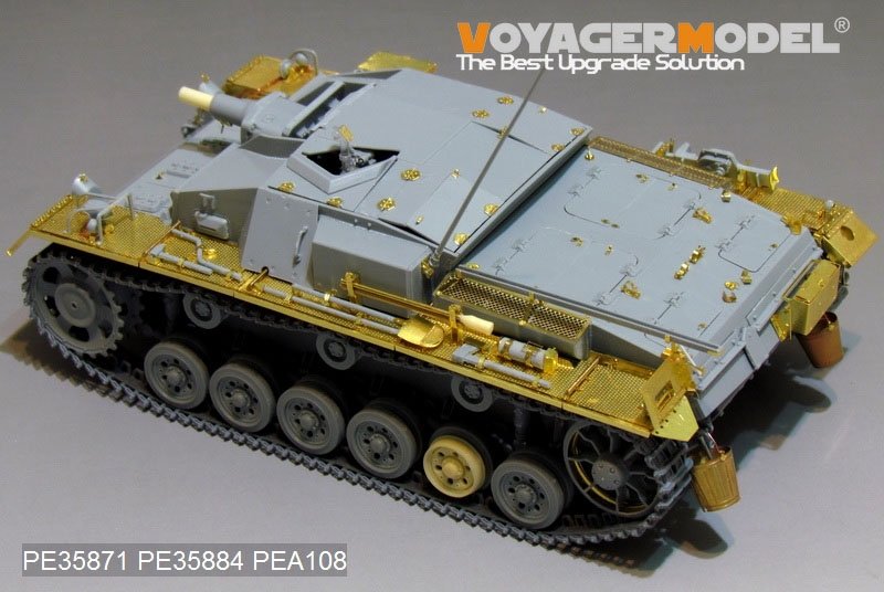 Voyager Model PE35871 WWII German StuG.III Ausf.C/D Basic for DRAGON 1/35 – immagine 3