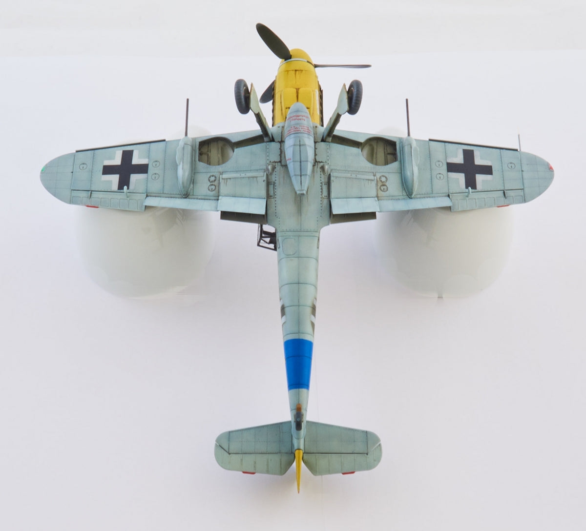 Masque Omask 34027 JBf 109G-6 (jaune 9) pour Eduard 11119 marquage J 1/48  – image 6