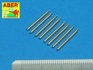Aber A48 109 Set of 8 turned cal .50 (12,7mm) U.S. Browning M2 barrels for P-47 Thunderbolt 1/48 – Bild 4
