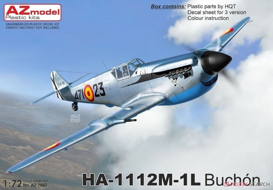 AZ Model AZ7667 HA-1112M-1L Buchón 1/72