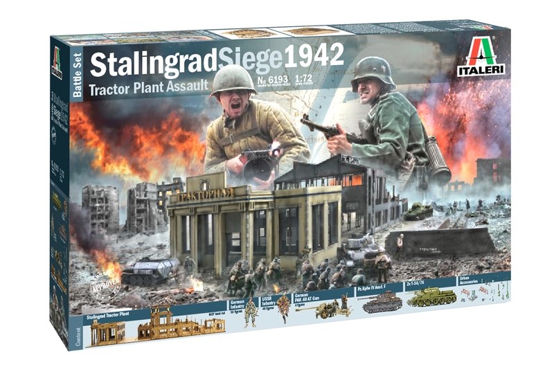 Italeri 6193 STALINGRAD SIEGE 1942 - BATTLE SET 1/72 – immagine 2
