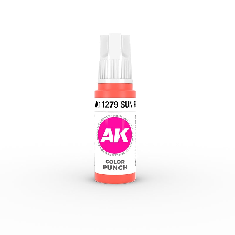AK Interactive AK11279 SUN RED – COLOR PUNCH 17ml – image 2