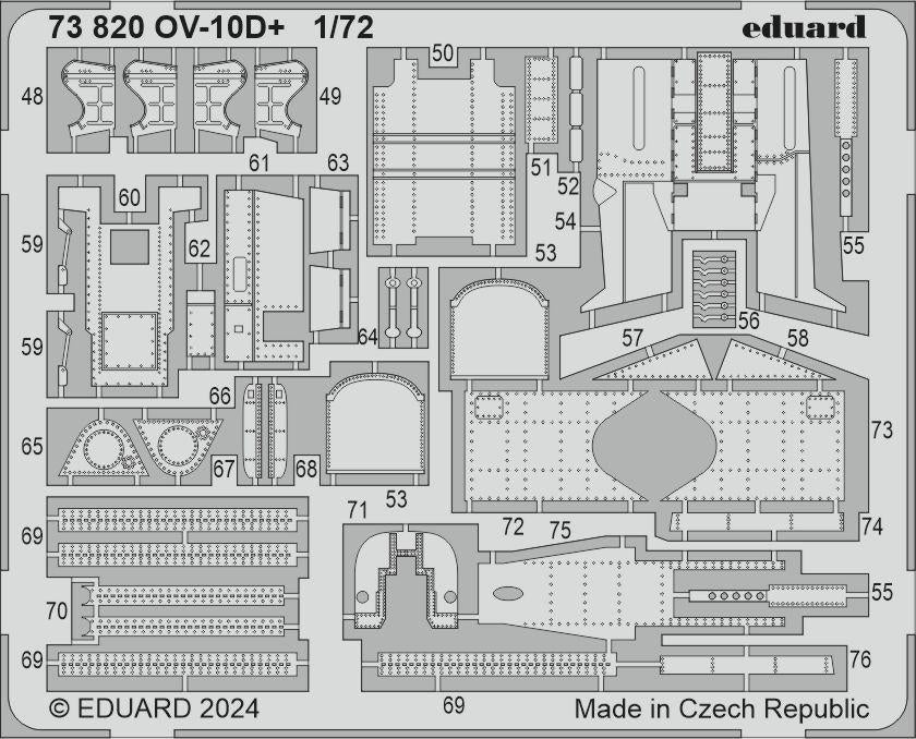 Eduard 73820 OV-10D+ ICM 1/72 – imagen 2