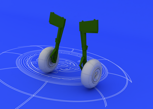 Eduard 672013 Bf 110G wheels 1/72 (EDUARD) – Bild 3