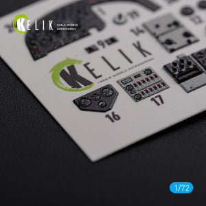 Décalcomanies 3D intérieures KELIK K72107 KI-21 pour maquette ICM au 1/72 – image 5