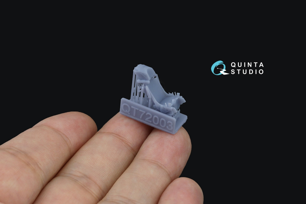 Quinta Studio QD+72157 Su-34 3D-Printed coloured Interior on decal paper (Trumpeter) (with 3D-printed resin part) 1/72 – immagine 9