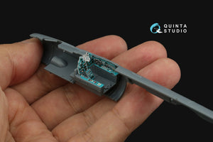 Quinta Studio QD72108 MiG-21PFM Emerald panels 3D-Printed &amp;amp; coloured Interior on decal paper (Eduard) 1/72 – immagine 8