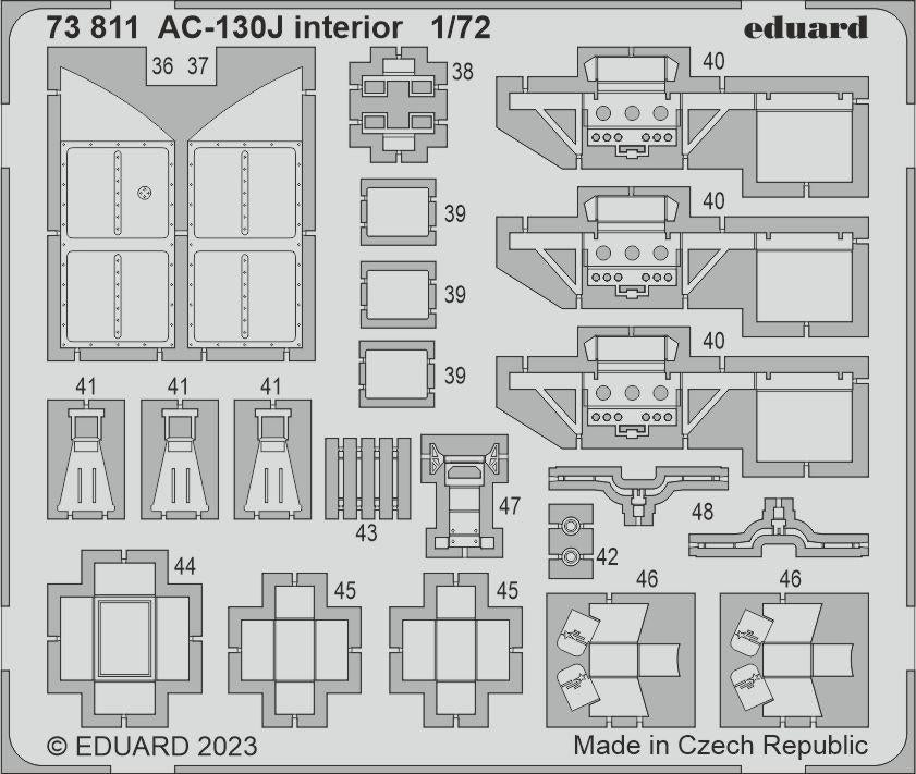 Eduard BIG72178 AC-130J PART I ZVEZDA 1/72 – Bild 2