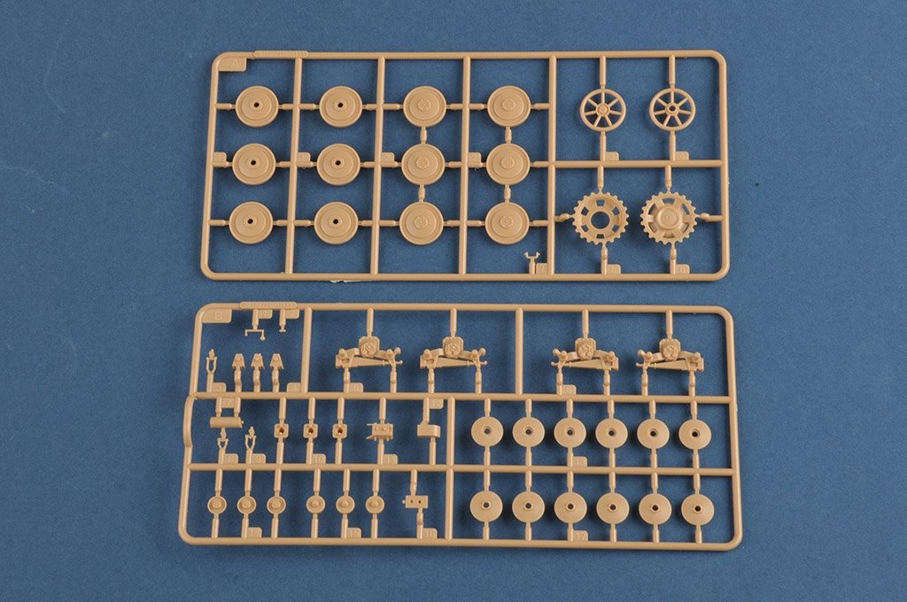 Hobby Boss 80151 German Type III/IV Hybrid Chassis Tank Small Turret 1/35 – immagine 9