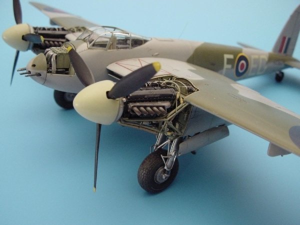 Kit moteur Aires 4200 MOSQUITO FB Mk. VI/NF Mk. II au 1/48 TAMIYA