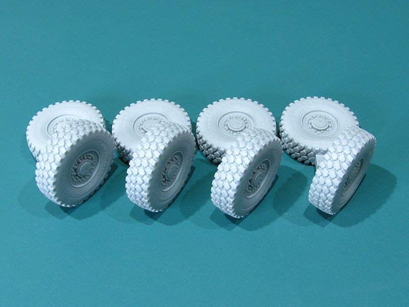 Eureka XXL ER-3554 – Sagged Wheel Set for KTO Rosomak 1/35 – Bild 5