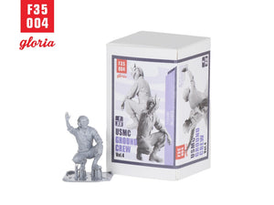 Figurines imprimées en 3D à l&amp;#39;échelle 1/35 de l&amp;#39;équipe au sol Gloria F35004 USMC Type 4 – image 5
