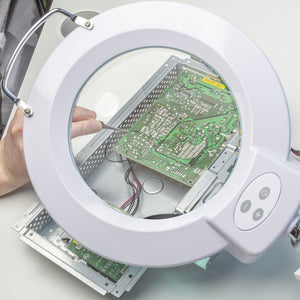 Lightcraft LC8072LED-EU Pro XL Magnifier LED Lamp with Dimmer / Lampa powiększająca LED z przyciemniaczem – immagine 5