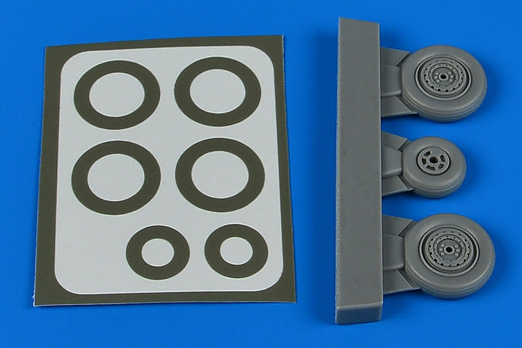 Aires 4906 MiG-17 wheels &amp;amp; paint masks 1/48 AMMO