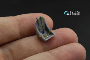 Quinta Studio QD48126 F4U-1 Corsair (Birdcage) 3D-Printed &amp;amp; coloured Interior on decal paper (Hobby Boss) 1/48 – immagine 4