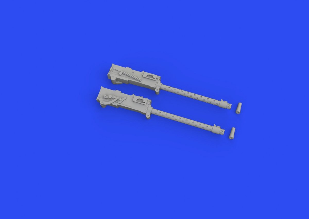 Eduard 648847 A6M2-N Rufe cannon barrels &amp;amp; cockpit guns PRINT EDUARD 1/48