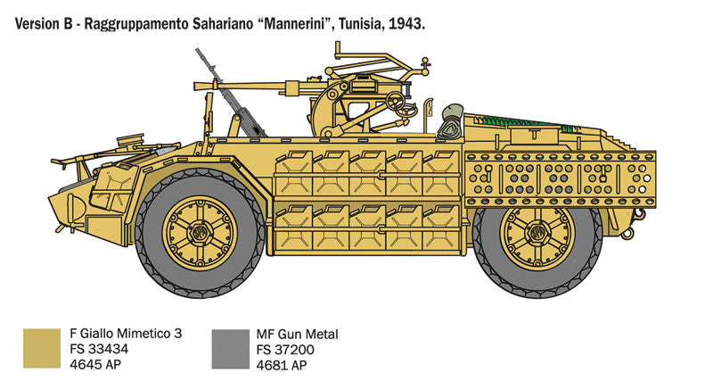 Italeri 6530 AS.42 SAHARIANA 1/35 – image 4