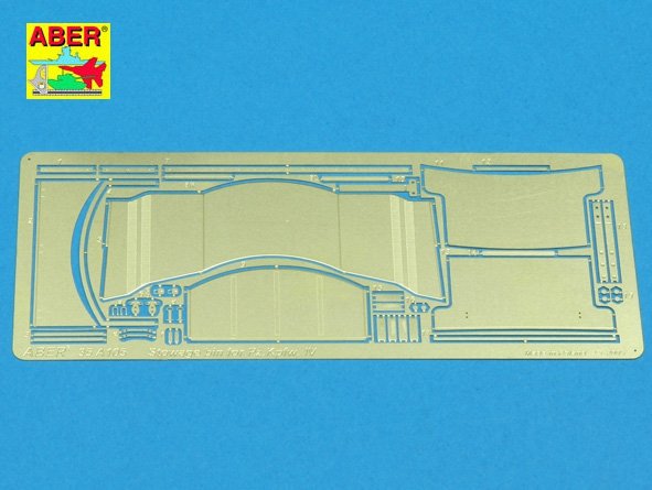Aber 35A105 Turret stowage bin for Pz.Kpfw. IV 1/35