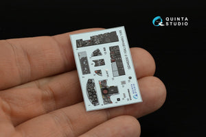 Quinta Studio QD48200 F-104J 3D-Printed &amp;amp; coloured Interior on decal paper (for Kinetic ) 1/48 – immagine 11