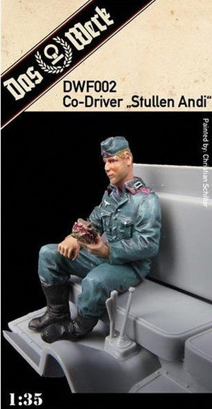 Das Werk DWF002 Co-Driver Figure &amp;quot;Stullen Andi&amp;quot; 1/35