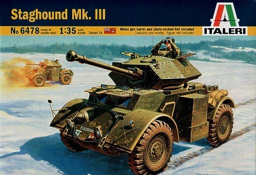 Italeri 6478 STAGHOUND MK.III 1/35