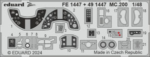 Eduard 491447 MC.200 ITALERI 1/48 – immagine 2