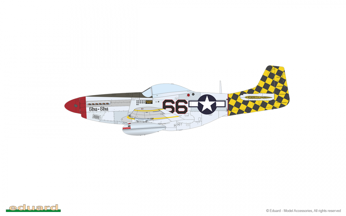 Eduard 11159 RED TAILS &amp;amp; Co. DUAL COMBO 1/48 – immagine 24
