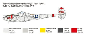 Italeri 1446 P-38J Lightning 1/72 – zdjęcie 8