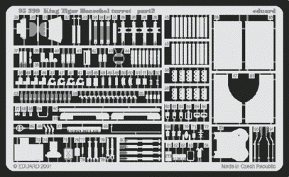 Eduard 35399 King Tiger Henschel 1/35 Tamiya – immagine 2