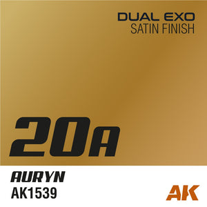 AK Interactive AK1564 DUAL EXO SET 20 – 20A AURYN &amp;amp; 20B GOLD ECLIPSE – zdjęcie 2