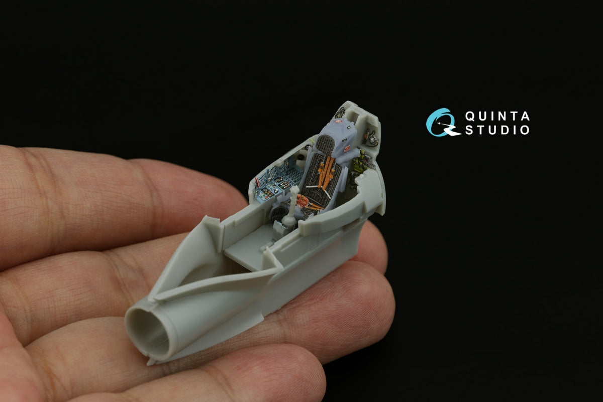 Quinta Studio QD+72168 Su-17M3 3D-Printed coloured Interior on decal paper (Modelsvit) (with 3D-printed resin part) 1/72 – immagine 12