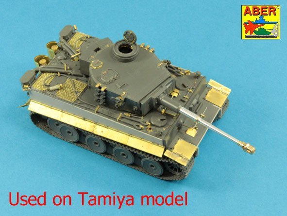 Aber 48L-06 German 88mm KwK 36 L/56 Tiger I Early Barrel (For AFV Club / Tamiya) 1/48 – Bild 7