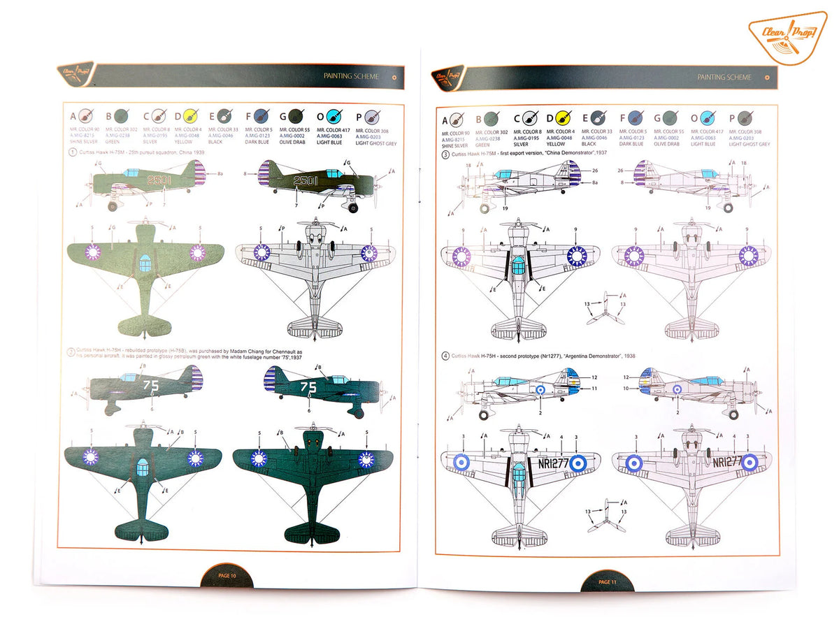 Clear Prop! CP72029 H-75M Hawk 1/72 – imagen 33