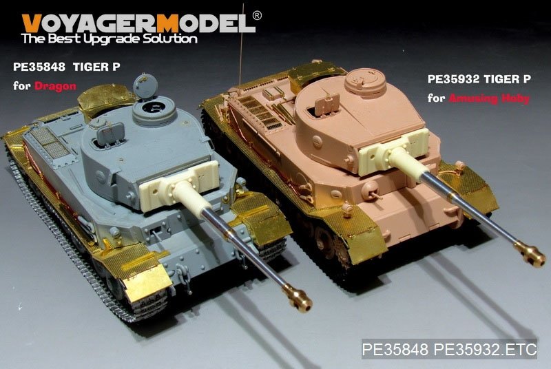 Voyager Model PE35932 WWII German Panzerkampfwagen VI (P) For AMUSING 35A023 1/35 – immagine 12