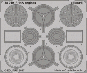 Eduard BIG49318 F-14A late TAMIYA 1/48 – immagine 3