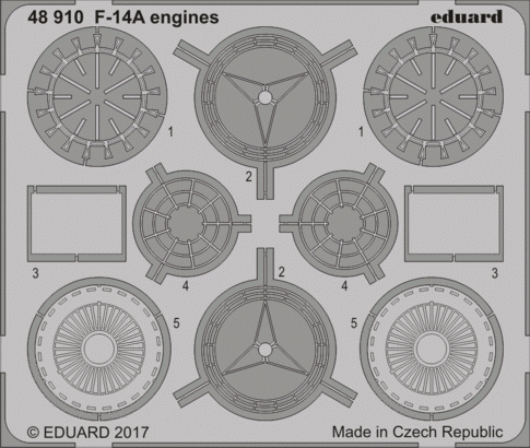 Eduard BIG49318 F-14A late TAMIYA 1/48 – immagine 3