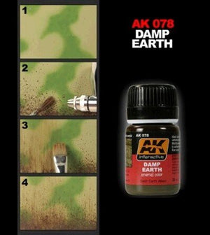 AK Interactive AK078 Terre humide 35 ml  – image 2