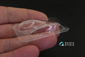 Quinta Studio QC72026 MiG-15 vacuformed clear canopy (for Eduard kit) 1/72 – immagine 4