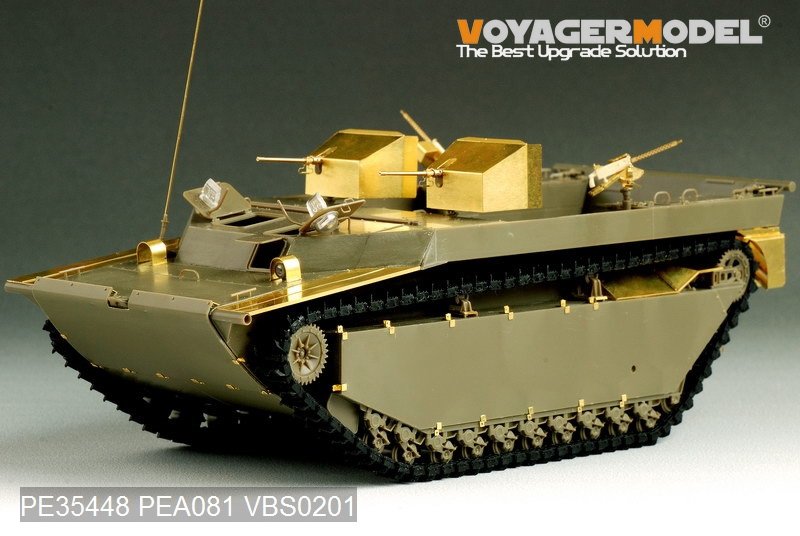 Voyager Model PE35448 WWII US LVT-4 Water Buffalo Landing Vehicle Tracked basic for AFV CLUB 35205 1/35 – immagine 11