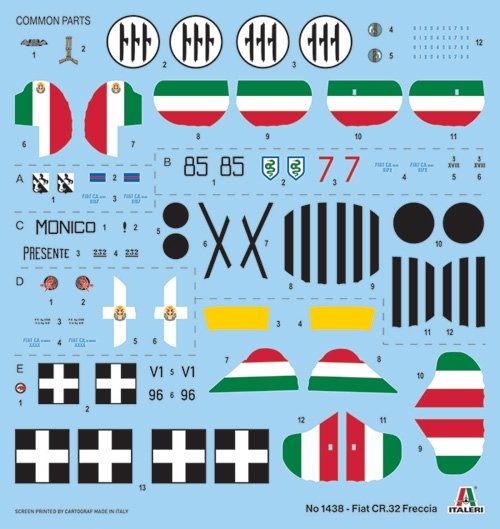 Italeri 1438 CR.32 Freccia 1/72 – image 8