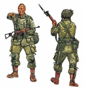 Italeri 0309 FIGURKI-US PARATROOPS (WWII) 1/35 – immagine 2