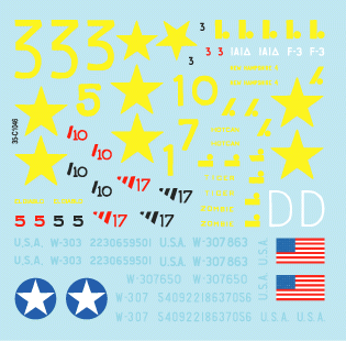 Star Decals 35-C1046 US in North Africa 1942-43 # 2 1/35 – immagine 3