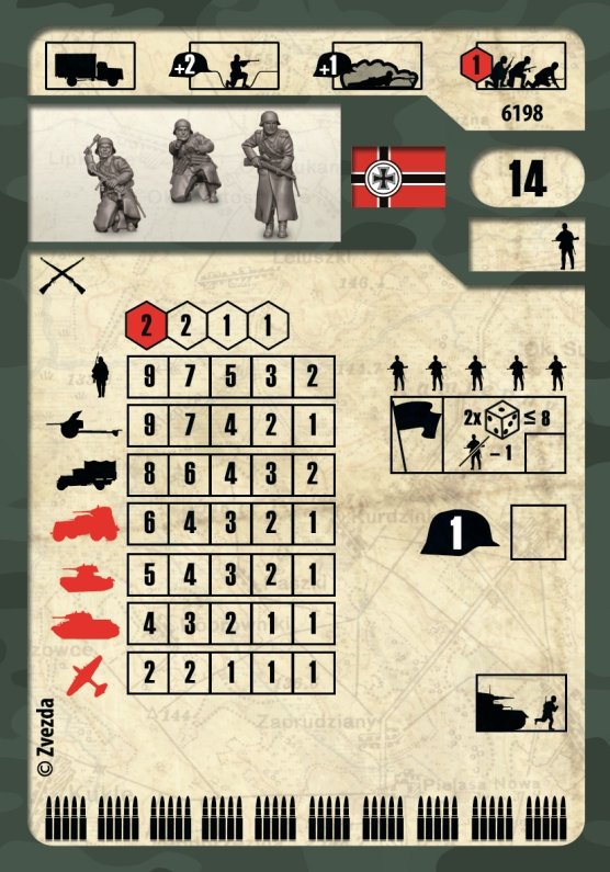 Zvezda 6198 Infanterie allemande (uniforme d&amp;#39;hiver, 1941-1945) 1/72 – image 3